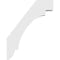 Ekena Millwork 5"W x 14"D x 18"H Standard Aspen Architectural Grade PVC Knee Brace BRCP05X14X18ASP - alternate 2